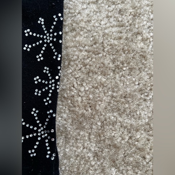 STAR RIDE | Girls Black Winter Leggings | Size: 4/6x - Picture 3 of 4